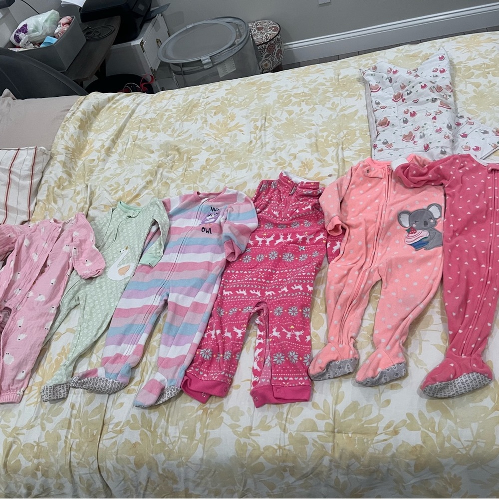 Fleece & Cotton 18-24month Sleepers Bundle
